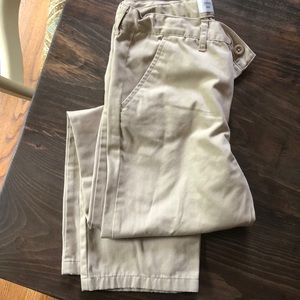 Old Navy Boys size 10 husky straight khaki pants
